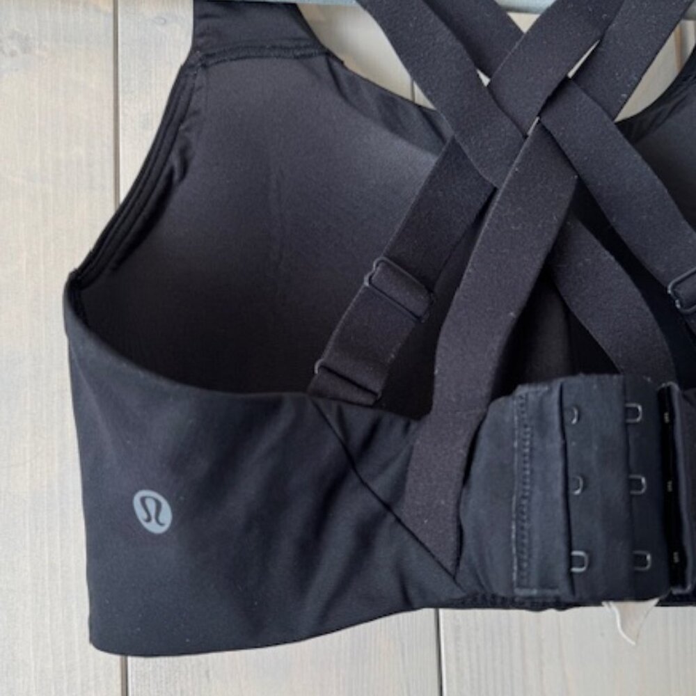 Lululemon Adjustable Support Bra Double Cross Str… - image 3